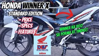 Honda Winner X | Standard edition | Baka ito na hanap mo na 150cc | @newbiemotovlogph