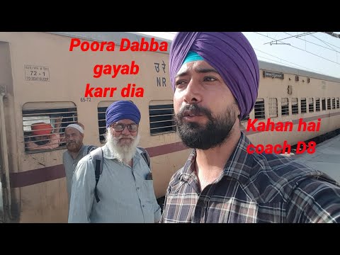 Train journey from Amritsar to Sirhind | Indian railways ka jhol | Fatehgarh Sahib #trainjourney