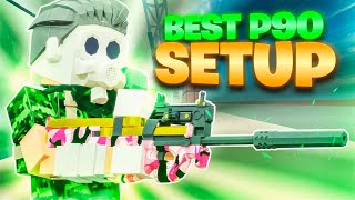 The BEST P90 SETUP in Bad Business (Roblox)