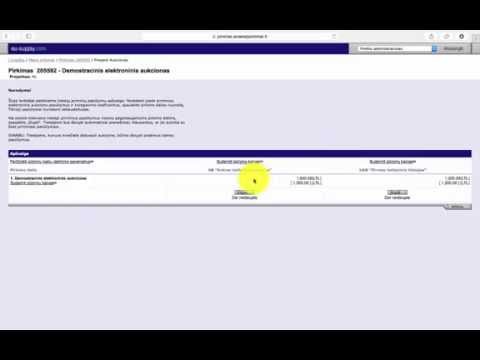 Video: Kaip Surengti Atvirą Aukcioną