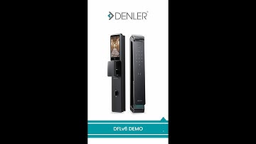 Denler FLv6 best smart lock in India | 3D Face Recognition | Mobile App for Unlocking