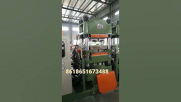 Vulcanizing Hot Press for passenger car brake pad production