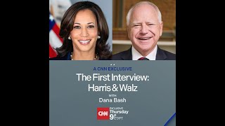 Kamala Harris supera la prova intervista con la CNN