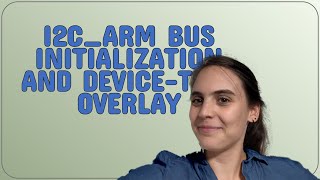Raspberrypi: i2c_arm bus initialization and device-tree overlay