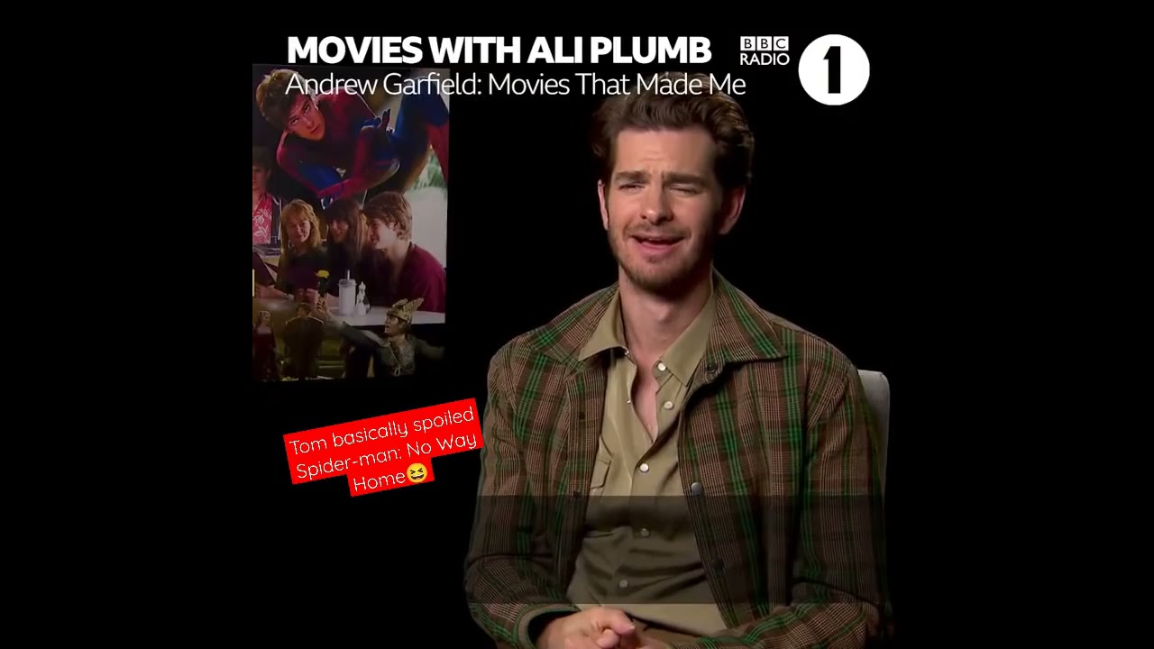 Tom Holland Spoiled Spider Man No Way Home Andrew Garfield Reacts Hilariously Shorts