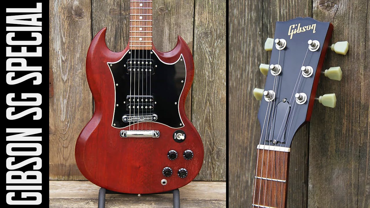 GIBSON SG SPECIAL - Faded Cherry - YouTube