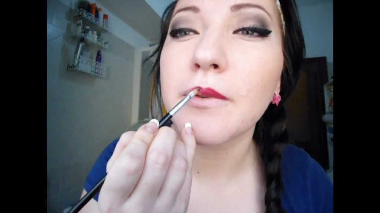 Pin Up Make Up Machiaj Pin Up Youtube