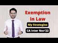 CA Intermediate Law Paper 2 Ultimate Strategy | ICAI | CA | CS | CMA