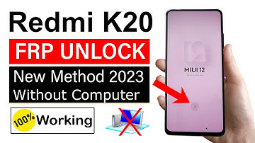 Redmi K20 Google/FRP Bypass ✅ 2023 - (without computer)