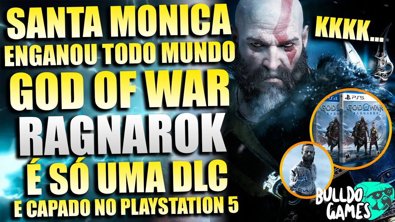 Game God of War Ragnarok Playstation 4 no Paraguai 