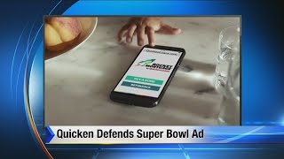 Quicken defends Super Bowl ad