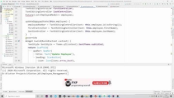 Connecting Flutter with Spring Boot Rest API - Part 10 | Connecting Flutter UI with the Spring Boot