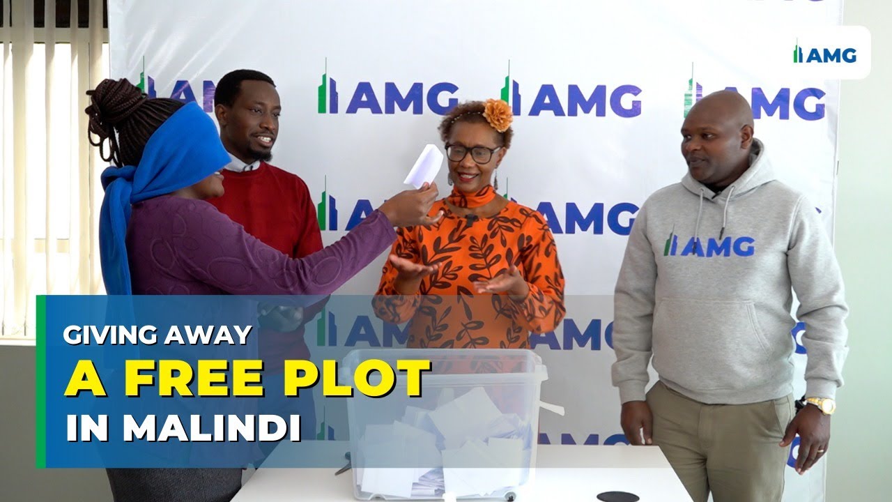 FREE PLOT WINNER ANNOUNCED! Sayari Gardens Malindi Giveaway (Kenya) | AMG Realtors
