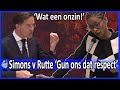 Silvana Simons 'Gun ons dat respect' v Mark Rutte 'Wat een onzin' - Debat eindverslag informateur