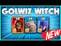 BEST TH13 ATTACK STRATEGY 2021! | SUPER WIZARDS WITH GOLEMS &amp; WITCHES