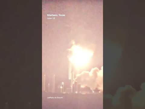 SpaceX Starship Explodes