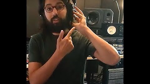 Listening to yourself while recording