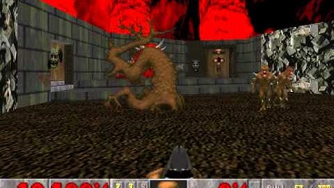 The Ultimate Doom Walkthrough - E3M1 : Hell Keep