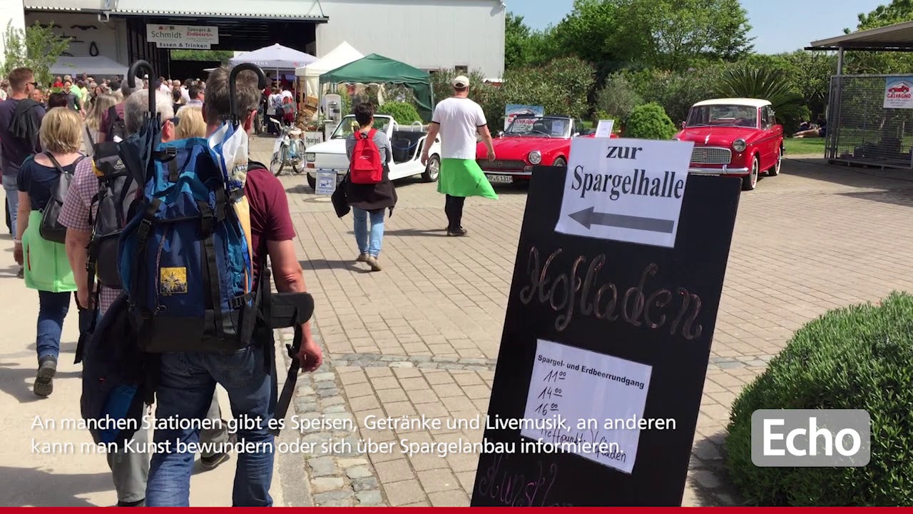 Spargelwanderung zwischen Lampertheim und Bürstadt