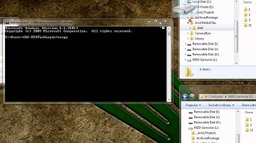 Using xcopy to back up your video projects