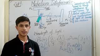 Michelson Interferometer Class 11 Physics Ch9