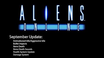 Aliens Online Remake September 2024 Update
