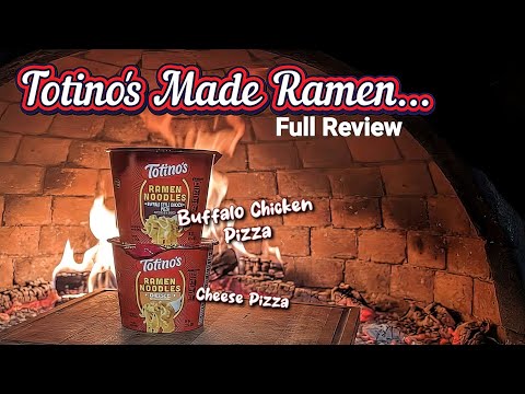 بيتزا رامين بنكهتين جديدتين مراجعة طعام كاملة على طريقة الغجر والغوريلا