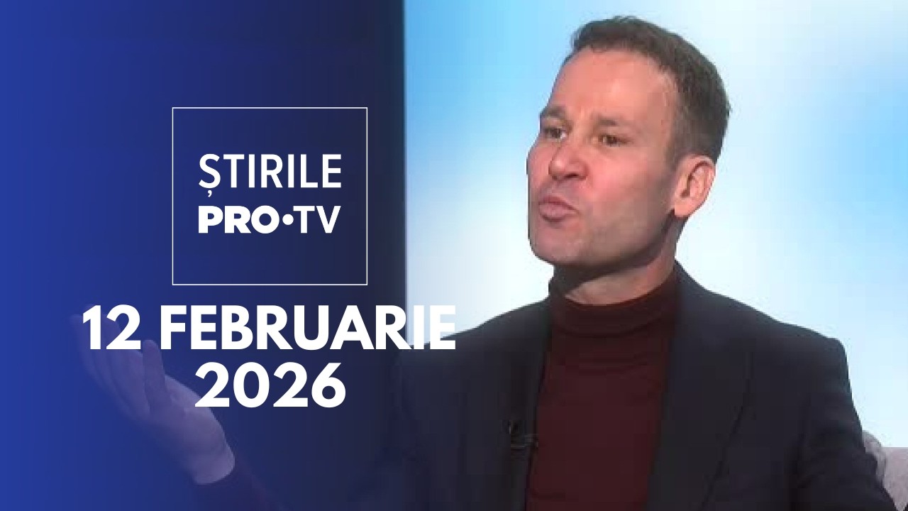 Știrile PRO TV – 12 Februarie 2026 | Robert Negoiță supus testului rapid antidrog