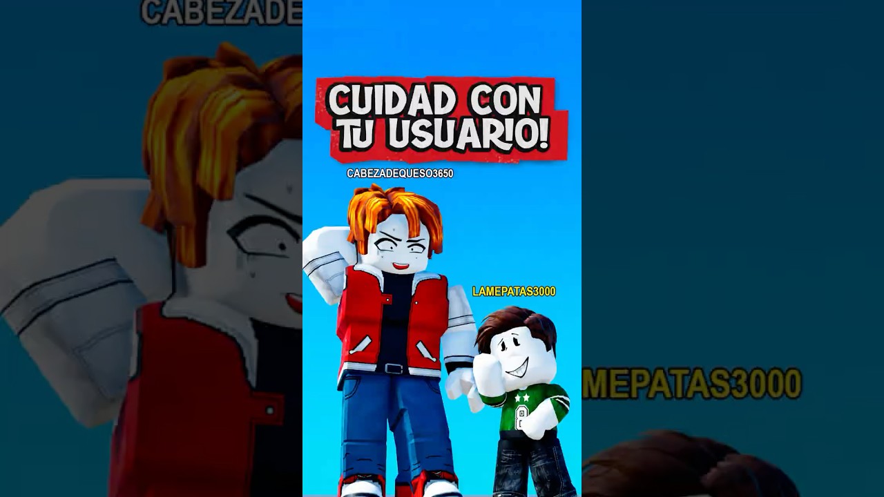 QUE PASARIA TU NOMBRE FUERA TU USUARIO DE ROBLOX!