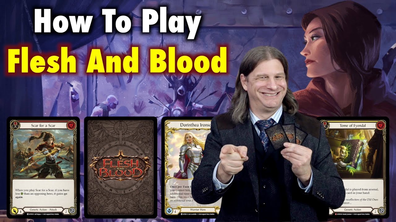 How To Play Flesh And Blood Tcg Learn To Play In Less Than 15 Minutes Youtube