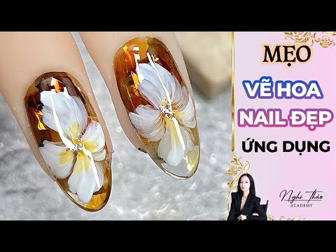 Video Mẹo vẽ hoa nail đẹp, ứng dụng - youtube