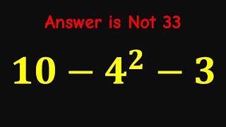 99% Get This PEMDAS Problem Wrong!
