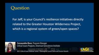 Coastal Hazards: Question & Answer Session