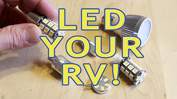Converting RV Lights to LEDs — PART 1 — Incandescent & Halogen