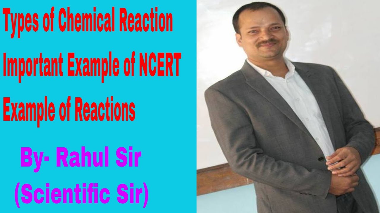 Decomp Rxn Decomposition rxn example tenth ncert - YouTube