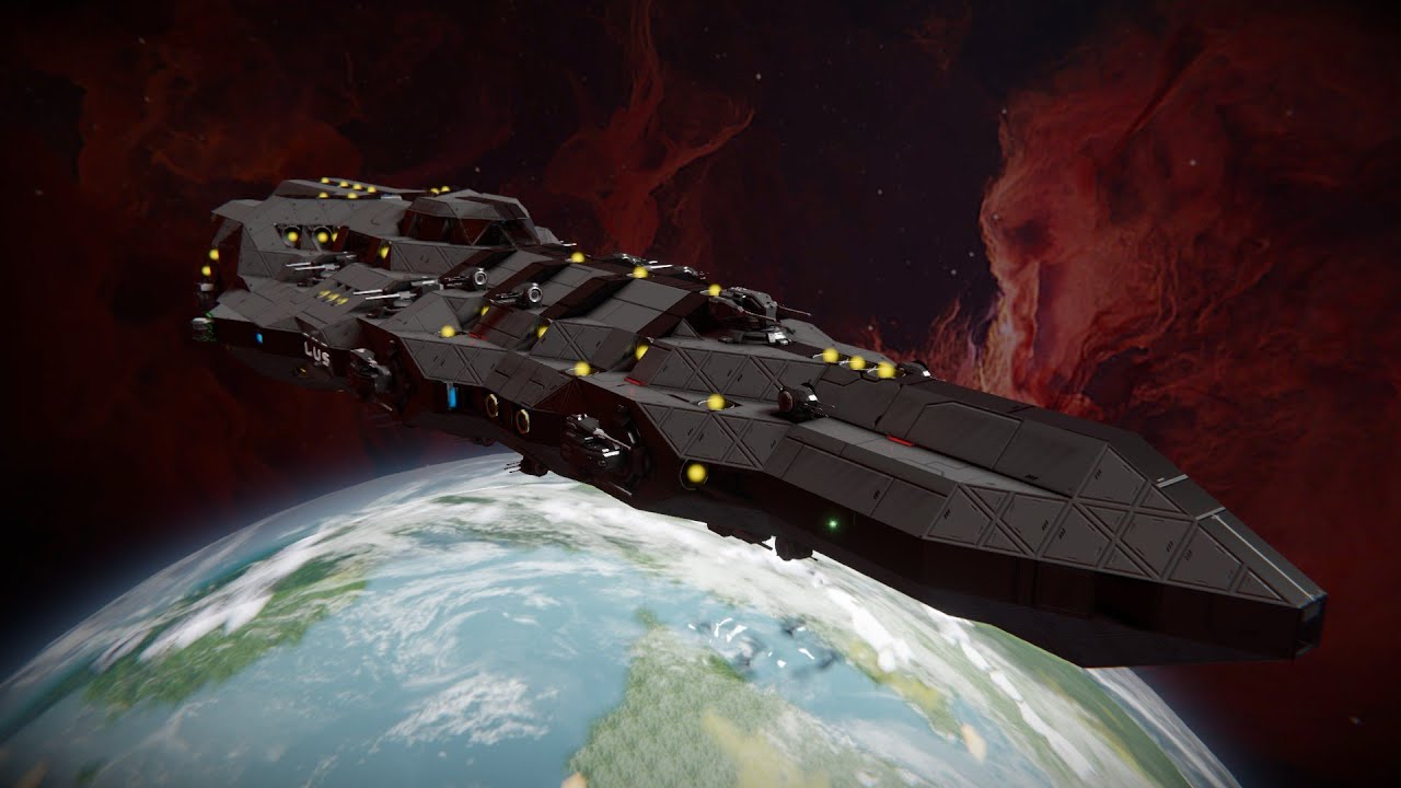 [LUS] Rimina - Class Destroyer - Space Engineers Ship Review - YouTube