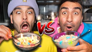 Candle VS Real Food CHALLENGE!