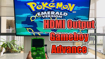 HDMI Out Gameboy Advance SP