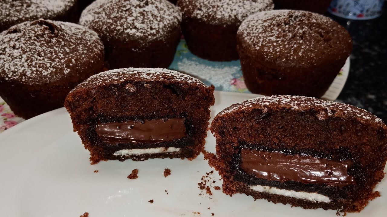 كب كيك طبقات الشيكولاته🙈😍 احلي و اسهل كب كيك للمناسبات و اعياد الميلاد ❤😉