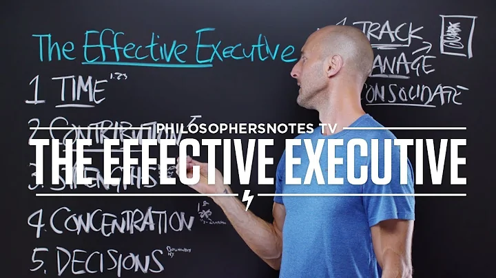 PNTV: The Effective Executive by Peter F. Drucker (#346) - DayDayNews
