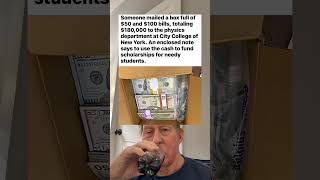 Someone Mailed A Box Full of $50 and $100 Bills To The Physics Department at City College.