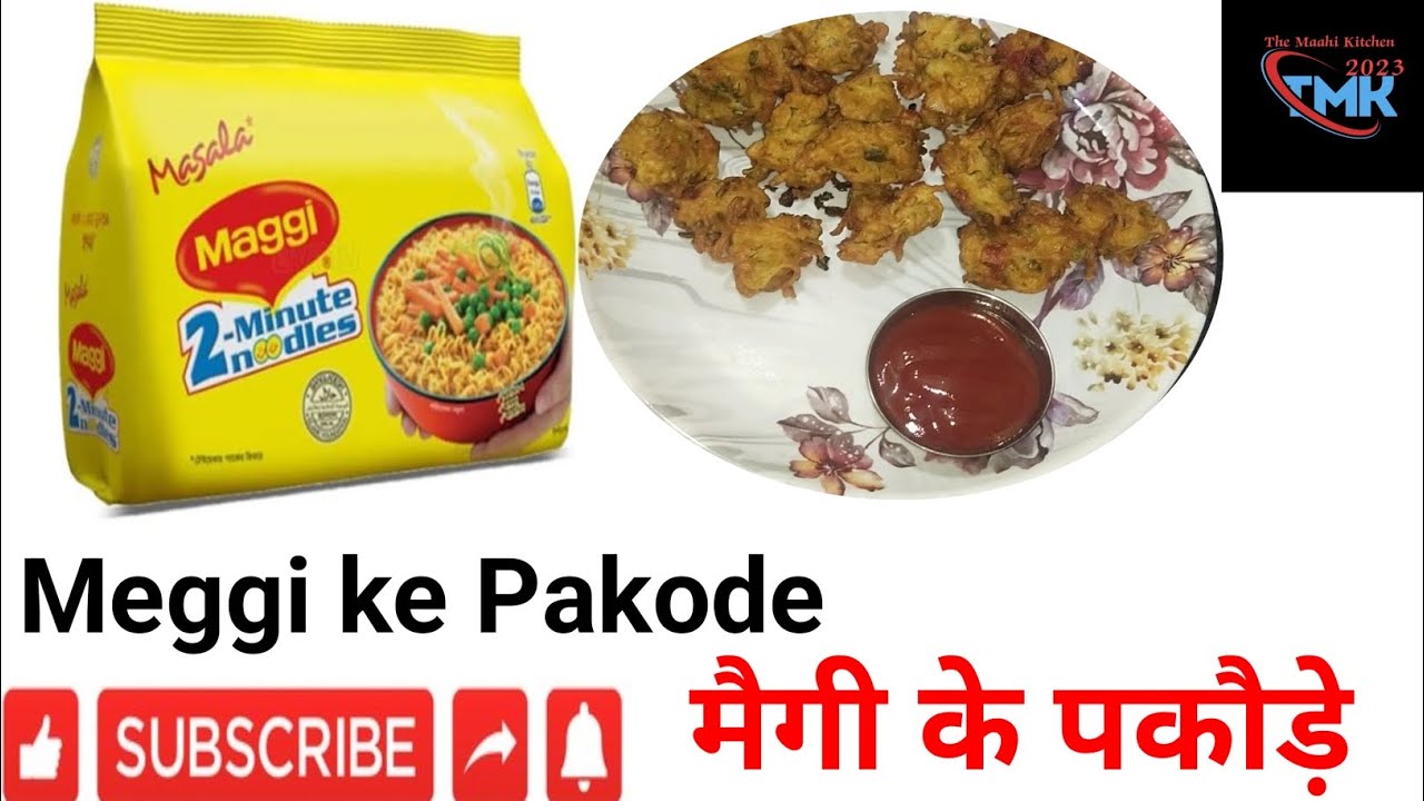 Meggi ke Pakode | मैगी के पकौड़े | Easy And Testy Kurkure Recipe Meggi ...