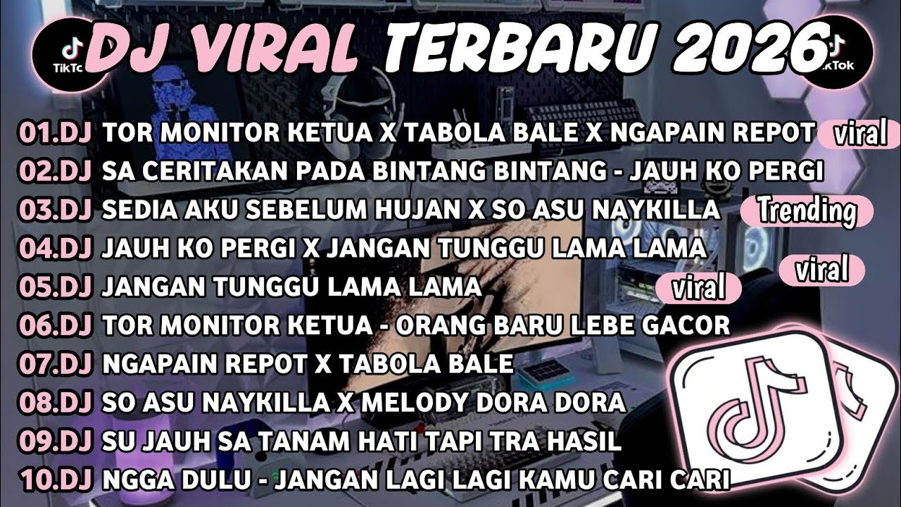 DJ TIKTOK TERBARU 2026🎵DJ TOR MONITOR KETUA X TABOLA BALE X NGAPAIN 🎵DJ SA CERITAKAN PADA BINTANG