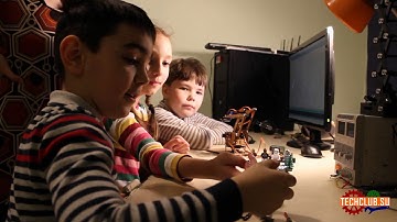 Программируем робот-манипулятор MeArm.