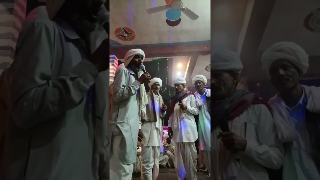 गोठ परोग्राम तिहाड़ा ग्राम खेतड़ी में भुना जी  की वार्ता 