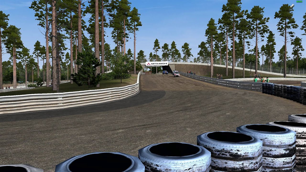 100MBitRacing.com EVENT - AMS - Race Action