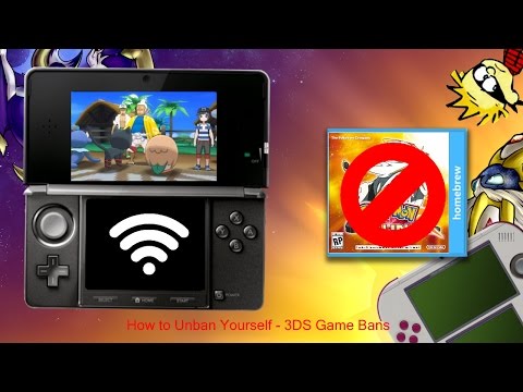 [Nintendo 3DS]How to Unban Yourself (Regarding Game Bans & Pokémon Sun/Moon Bans)