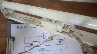 Engineering Practices Lab  GE8261 FLUORESCENT LAMP WIRING - Electrical Experiment