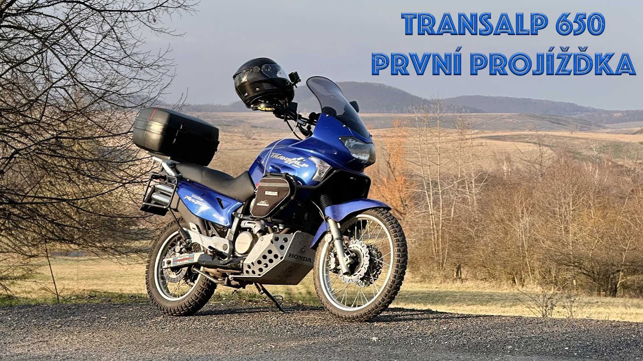 Honda Transalp 650 - první vyjížďka / KonMoto #62