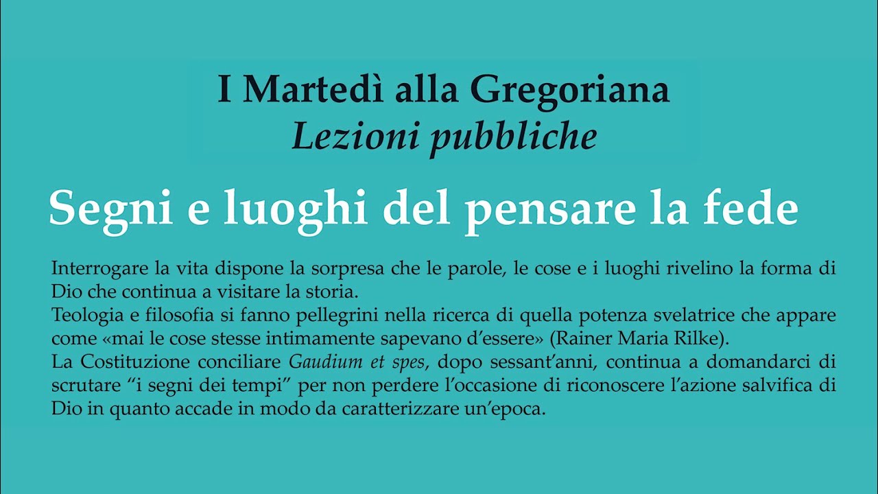 Segni e luoghi del pensare la fede #1 - L'Intelligenza Artificiale (Gonzalo Aemilius)